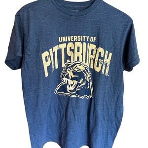 Champs University of Pittsburgh blue-grey short sleeved t-shirt size small